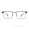 Best Selling Fashion Eyeglasses Men Optical Eyewear Titanium Glasses Frame